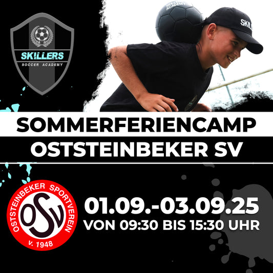 OSTSTEINBEKER SV | SCHLESWIG-HOLSTEIN | 01.09.-03.09.25 | FUßBALLCAMP